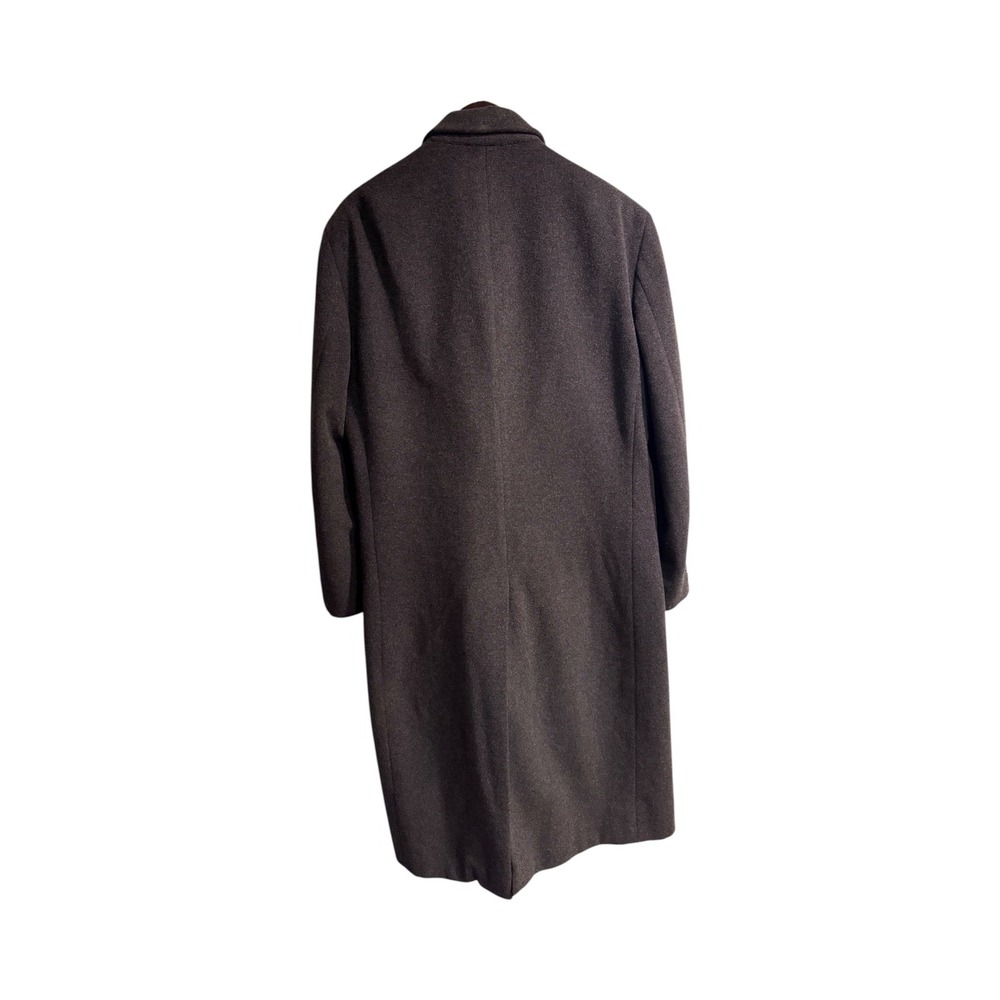 Dario di Napoli Double Breasted Overcoat Size 40 Men's Wool